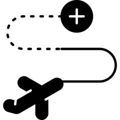 Fototapeta premium Request Routing and Shaping Icon