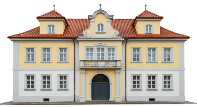 Isolated Grand European Mansion