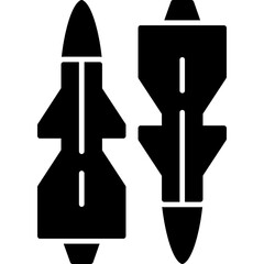 ICBM (Intercontinental Ballistic Missile) Icon
