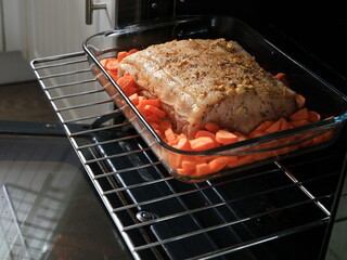 roast pork loin in oven