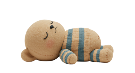 Isolated Seal Plush Toy