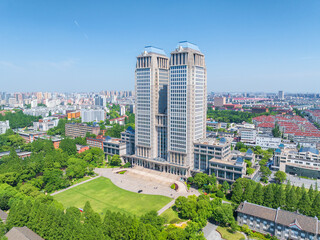 Obraz premium GuangHua Towers of Fudan University