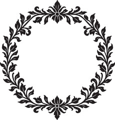 Obraz premium Ornate Circular Medallion Design vector