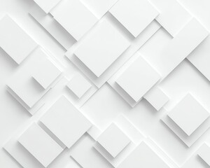 Abstract White Square Background Texture