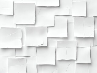 Abstract White Square Background Texture