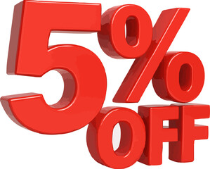 5% Off offer