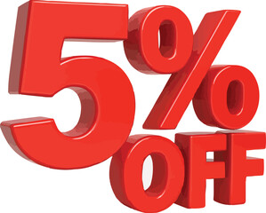 5% Off offer