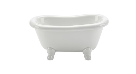 Isolated White Bathtub