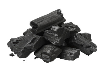 Isolated charcoal isolated