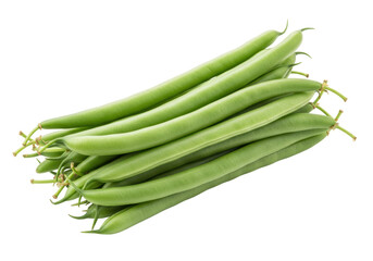 Isolated green beans isolated