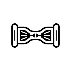 Gyroscooter Icon, Self Balancing Scooter, Electronic Battery Operated Hoverboard