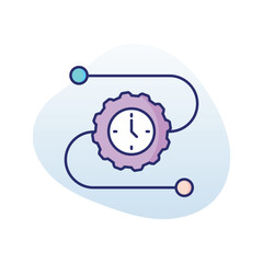 Timeline  Vector icon