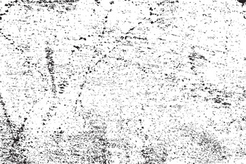 Abstract grunge black and white distressed texture overlay effect vector design element