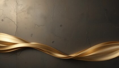 wavy gold background with copy space
