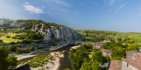 the village of Balazuc in Ardèche