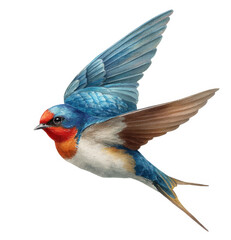 Obraz premium Bird watercolor clipart