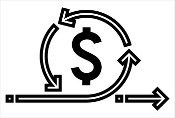 Cash Flow Icon Y_2303002