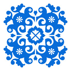 Vintage Mosaic Tile Inspired Georgian Ornament