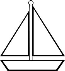 sailing boat for fishing, sightseeing, cruising, having fun