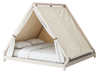 Tent bed png portable sleeping tent png camping bed tent png pop-up shelter png outdoor sleep gear png transparent background image