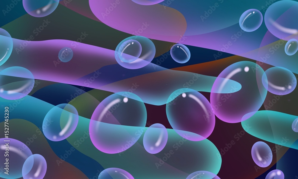 Poster abstract colorful liquid color gradient design background. design wallpaper template with dynamic co