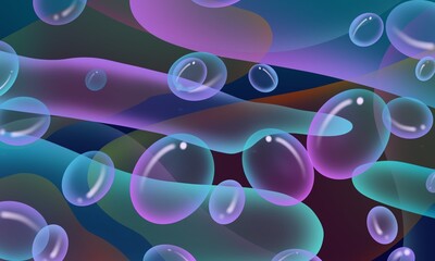 Abstract colorful liquid color gradient design background. Design wallpaper template with dynamic color, waves, and blend. Futuristic modern backdrop design for business, presentation, ads, banner
