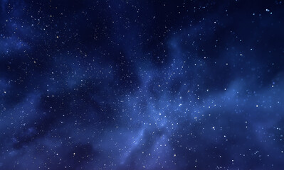 Obraz premium A starry night sky, with stars scattered across the canvas, providing an enchanting backdrop for your video content