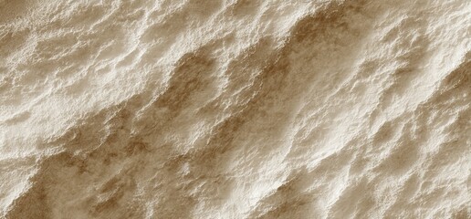 A textured, earthy background with subtle waves and variations in light and shadow, resembling a natural surface or geological formation.