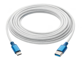 USB cable png charging cord png data transfer cable png connector cable png USB wire png transparent background image