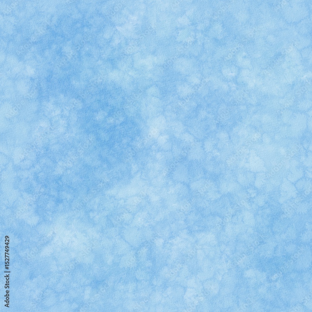 Poster a delicate watercolor background featuring a soft, light blue palette with subtle variations in tone