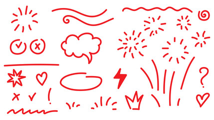 Hand drawn curved and straight arrow set. Black grunge sketch arrow collection. Doodle sketched pointers and direction lines. Wavy and zigzag brush stroke bundle for flyer, poster, brochure. Vector