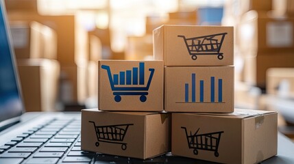 E-commerce dashboard displaying stats of top-selling smart devices