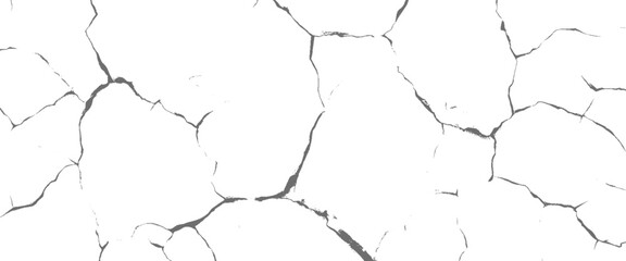 Vector style grunge scratch cracked texture