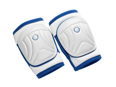 Volleyball knee pads png sports safety gear png athletic kneepads png impact protection png volleyball equipment png transparent background image - Powered by Adobe