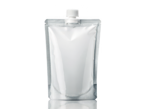 Water pouch png flexible drink bag png travel hydration pack png liquid storage pouch png transparent background image