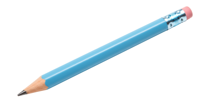 Isolated Blue Pencil