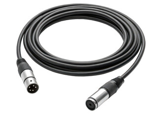 XLR cable png audio connector png professional microphone cord png studio sound cable png transparent background image
