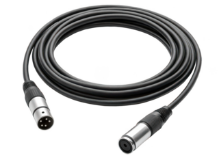 XLR cable png audio connector png professional microphone cord png studio sound cable png transparent background image