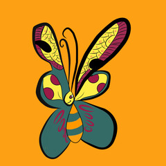butterfly vector illustration