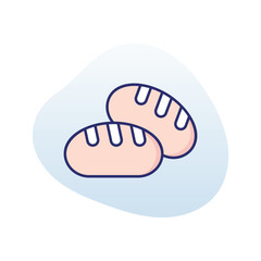 Bread Vector icon