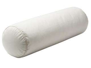 Yoga bolster png cushion for yoga poses png restorative support pillow png fitness prop png transparent background image