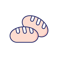 Bread Vector icon