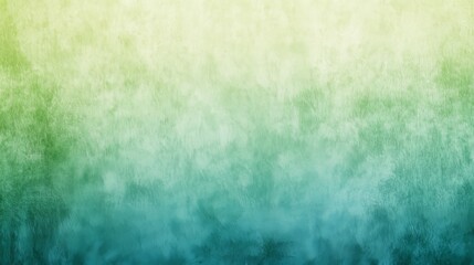 Fototapeta premium Soft watercolor texture with blue and green gradient｜calming abstract artistic background