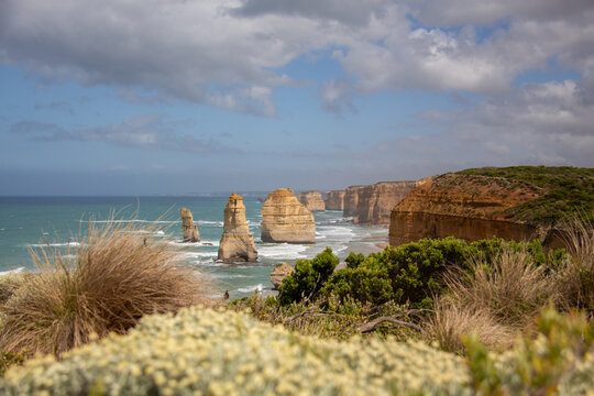 12 Apostles on the coast by the Great Ocean Road