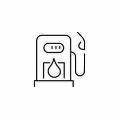 gas pump icon sign vector © Namig