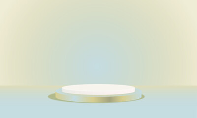 podium for product presentation