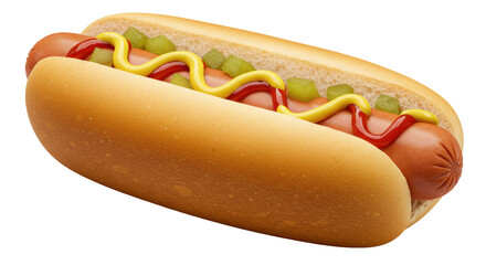 Isolated Hot Dog