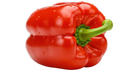 Isolated Red Bell Pepper