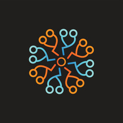 tech logo  technology logo design