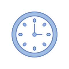 Clock  Vector icon